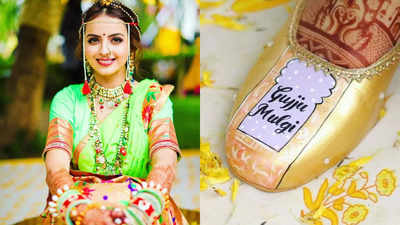 Shrenu Parikh's bridal elements showcase the blend of Gujarati-Marathi wedding, check out here