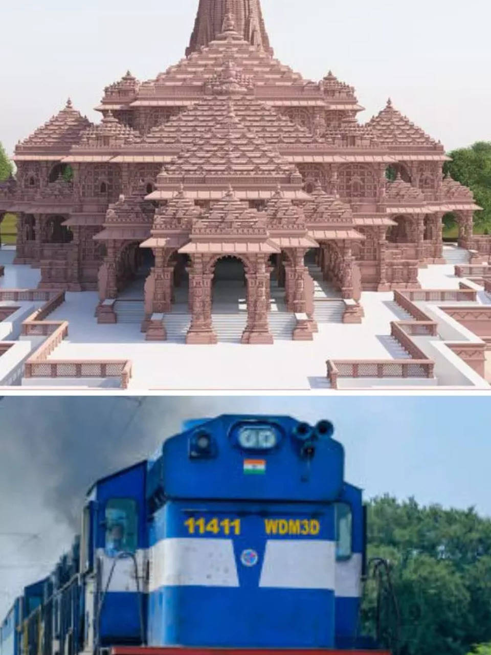 राम मंदिर दर्शन के लिए ऐसे पहुंचे अयोध्या, ये हैं दिल्ली से जानें वाली सभी  ट्रेनें - Delhi to Ayodhya Train to attend Ram Mandir pran pratishtha  ceremony | Times Now Navbharat