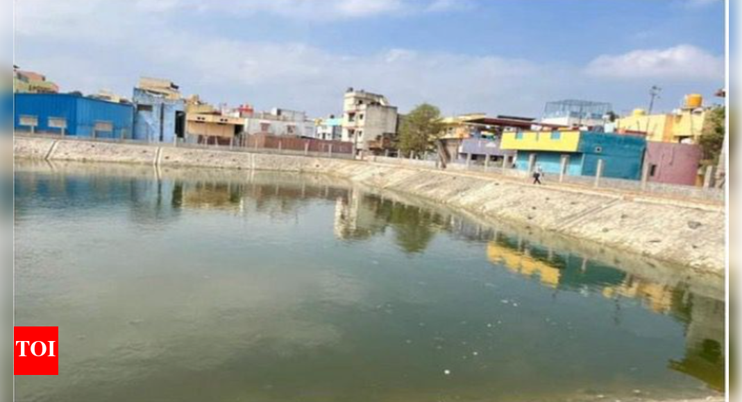 Chennai Corporation cleaning temple tanks Chennai News Times of India