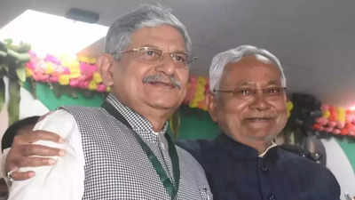 Nitish Kumar, Lalan Singh attend JD(U) office-bearers' meeting in Delhi