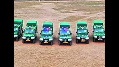 New Similipal cars get movable lights, camouflage paint
