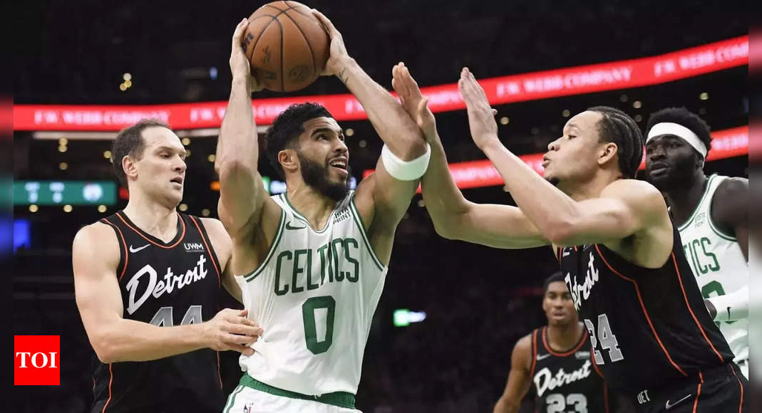 Boston Celtics send Detroit Pistons to NBA record-tying 28th straight loss