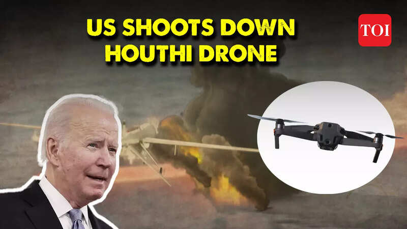 US shoots down drone, anti-ship missile in Red sea fired by Houthis