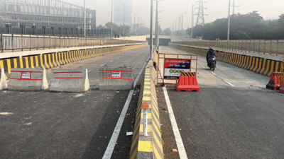 A year late, 4-lane underpass near Amity University is now open