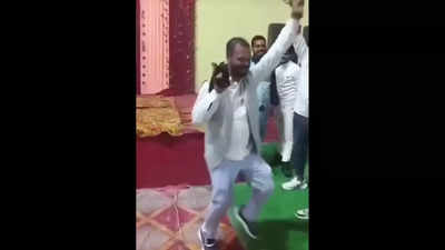 Bhim Army state functionary booked for dancing with gun, pistol in wedding video