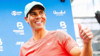 Rafael Nadal 'feeling good' but plays down Australia expectations