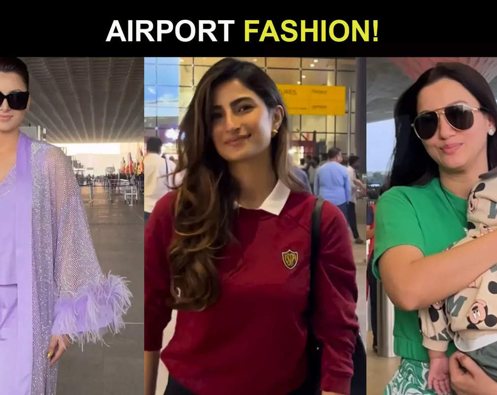
Urvashi Rautela, Gauahar Khan and others look their stylish best as they get papped at the airport
