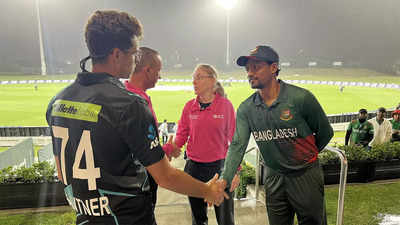 New Zealand-Bangladesh 2nd T20I abandoned due to rain