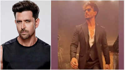 "Love you, man!", Hrithik Roshan applauds Tiger Shroff's electrifying dance to 'Fighter' song