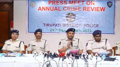 Crime rate in Tirupati decreases by 15% in 2023