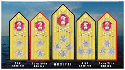 Navy unveils Shivaji-inspired new design for Admirals' epaulettes
