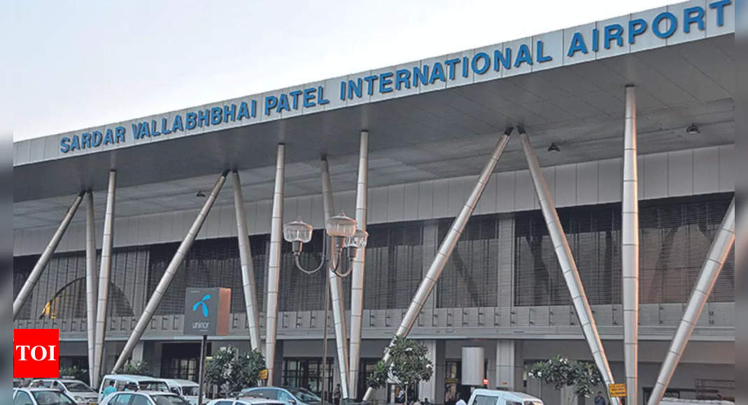 Passenger traffic at Ahmedabad airport up 29% in a year | Ahmedabad ...