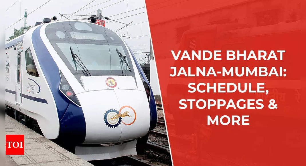 Vande Bharat Jalna to Mumbai: Check schedule, stoppages, ticket price ...