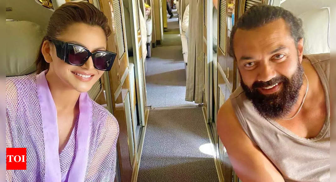 Urvashi Rautela extends a heartfelt welcome to ‘Animal’ star Bobby Deol in the ‘NBK109’ family | Hindi Movie News