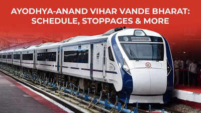 Ayodhya-Anand Vihar Vande Bharat Express: Check schedule, stoppages, ticket price of new train