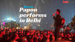 Watch: Papon performs in Delhi