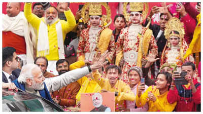 Vikas, virasat will take India forward: PM Modi in Ayodhya