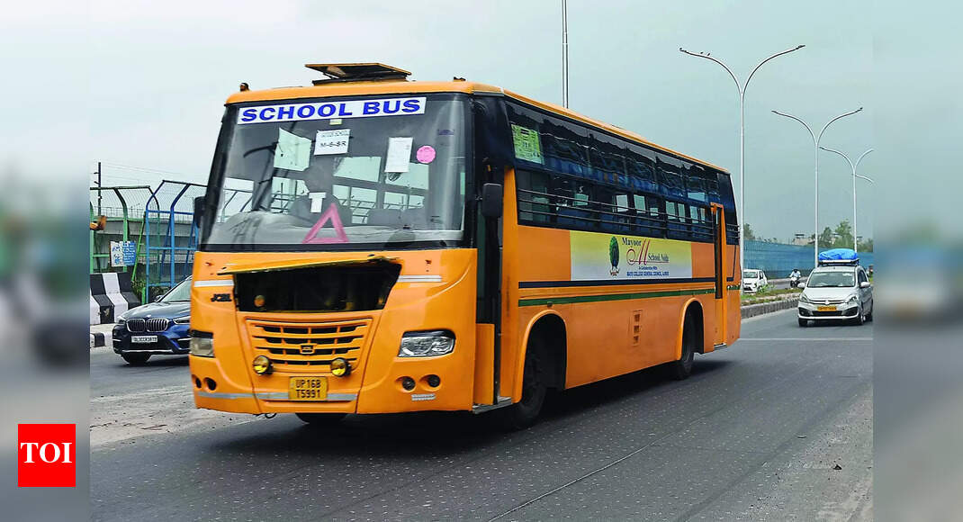 CCTV Cameras In School Buses UP Government Mandates CCTV Cameras in