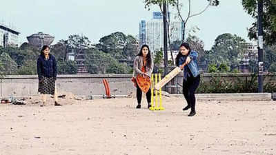 Hit it like Harmanpreet Kaur: Gujarat's eves take to recreational cricket