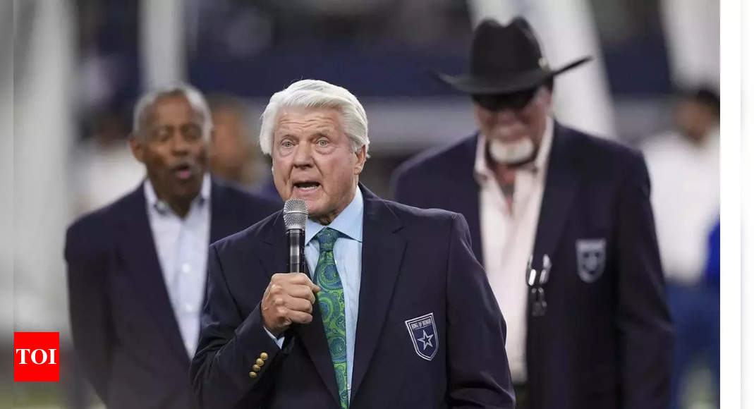 Jimmy Johnson finally enters Dallas Cowboys' Ring of Honor | NFL News ...