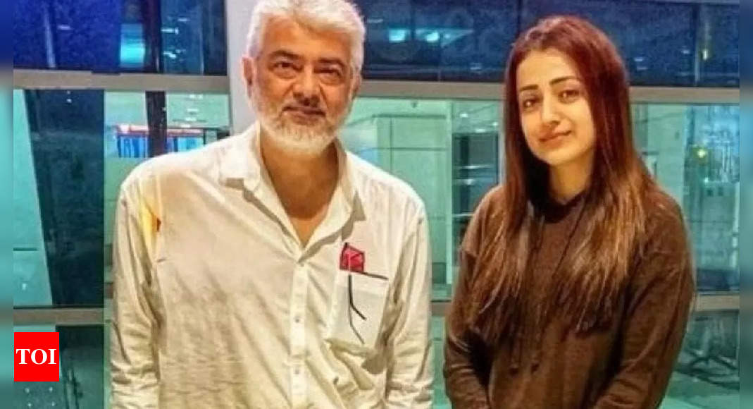 'Vidaamuyarchi' Duo Ajith And Trisha's Picture From Azerbaijan Goes ...