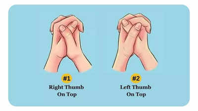 Personality Test: The way you cross your thumb can tell these deep secrets about you