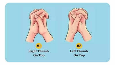 Personality Test: The way you cross your thumb can tell these deep secrets about you