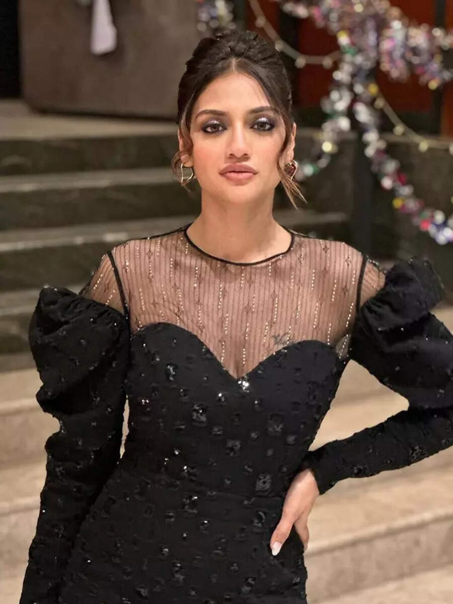Nusrat Jahan dazzles in a little black dress, redefining chic sophistication - Vimarsana News