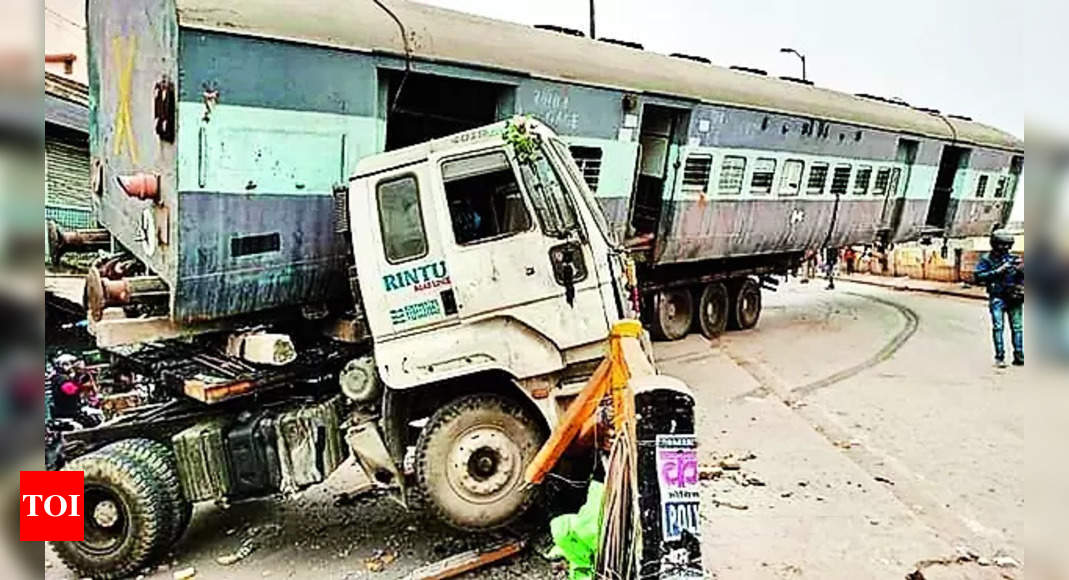 Train Collision Causes Traffic Disruption Near Bihar's Bhagalpur Station