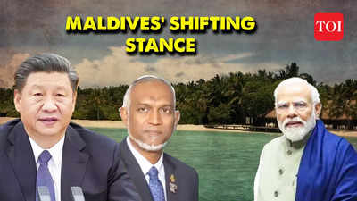 Amid souring ties with India, Maldives President likely to visit China - Times of India