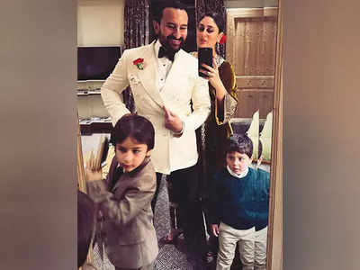 Kareena, Saif add royal touch to their New Year celebrations