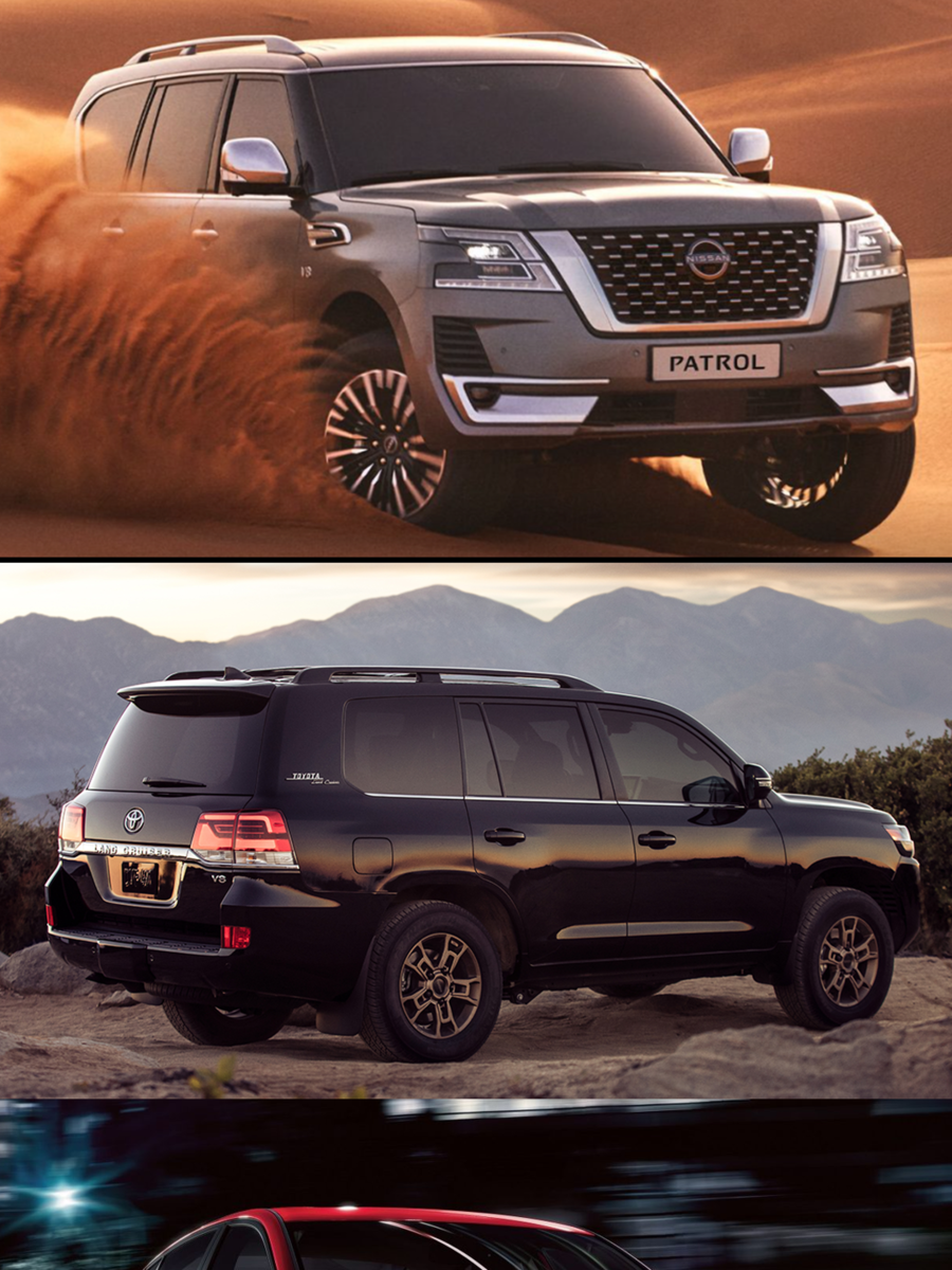 7 Most Popular Cars In Dubai, Toyota Land Cruiser, Nissan Patrol ...