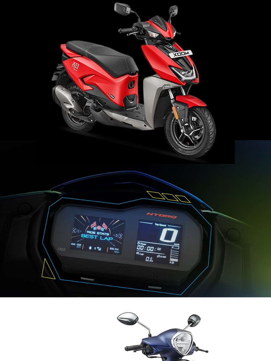 5 Scooters With Digital Displays Under Rs 1 Lakh, Hero Xoom, TVS Ntorq