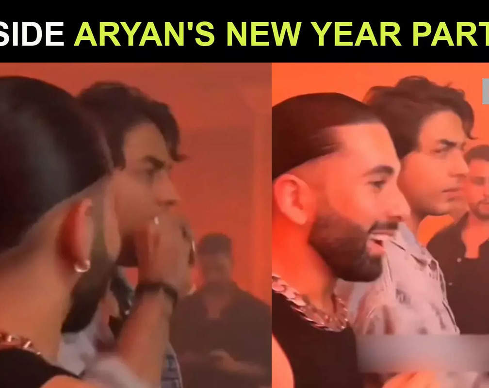 
Aryan Khan parties with Orry and other friends on New Year, video goes viral
