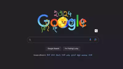 How Google celebrated first day of 2024 with Doodle