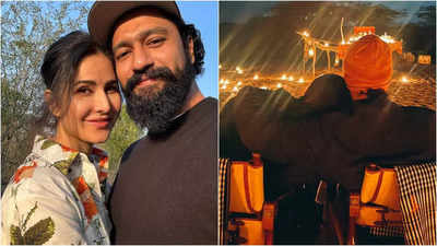 Katrina Kaif and Vicky Kaushal give major couple goals with their New Year celebrations