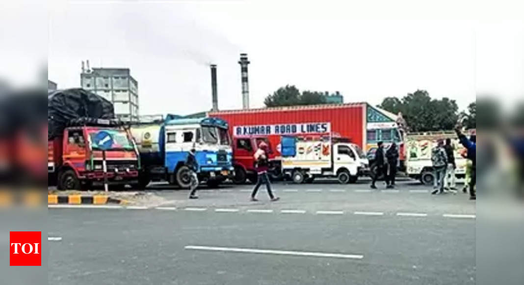 Truck Drivers Protest News West Up Truck Drivers Protest Against New