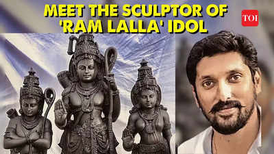 Arun Yogiraj, the man behind making Ramlalla’s idol for grand Pran Pratishtapana in Ayodhya