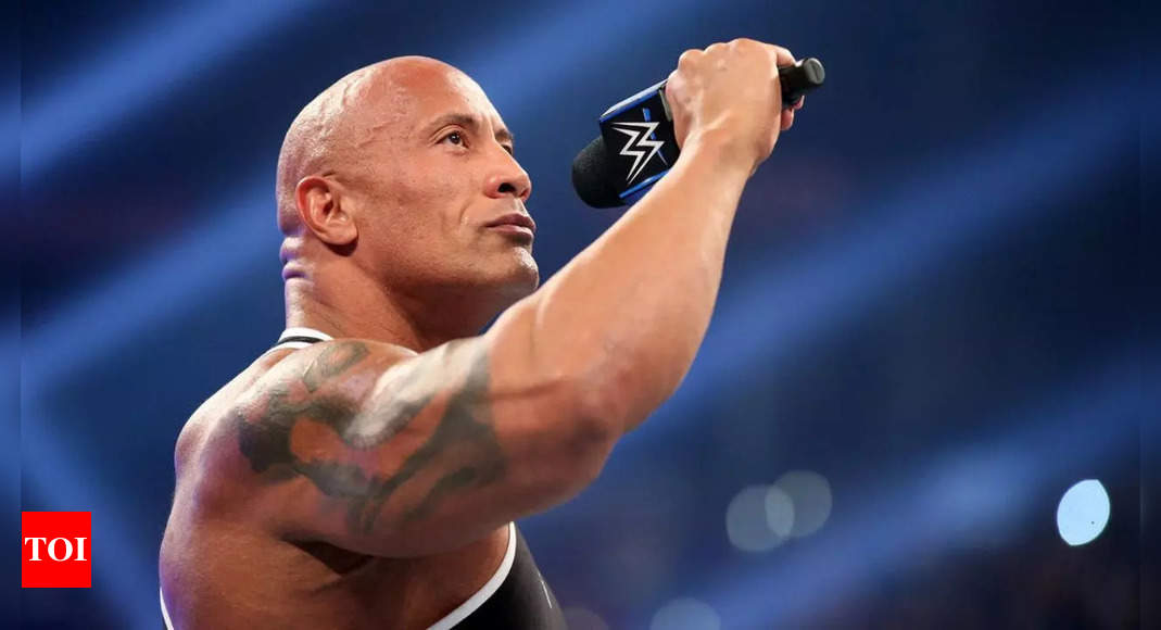 Watch Dwayne The Rock Johnson Returns To Wwe Raw Day 1 Wwe News Times Of India 