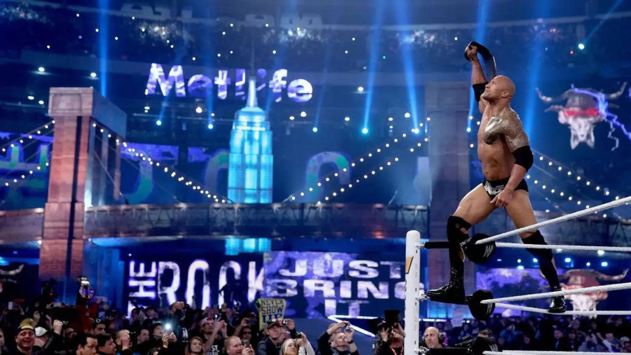 The rock sale wrestling boots