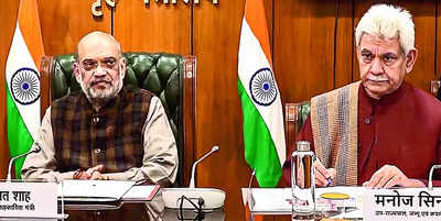 Amit Shah urges security forces in J&K to scale up counter-terror operations
