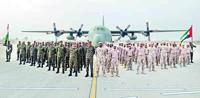 India-UAE Joint Military Exercise: India, Uae Kick Off Desert Cyclone ...