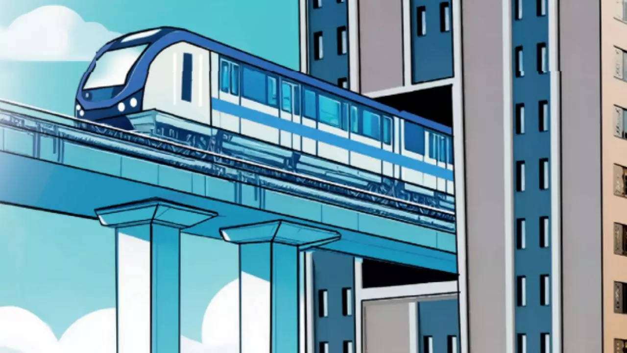 Metro train Timelapse drawing || How to draw metro station - YouTube