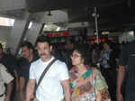 Aamir Khan, Big B at airport