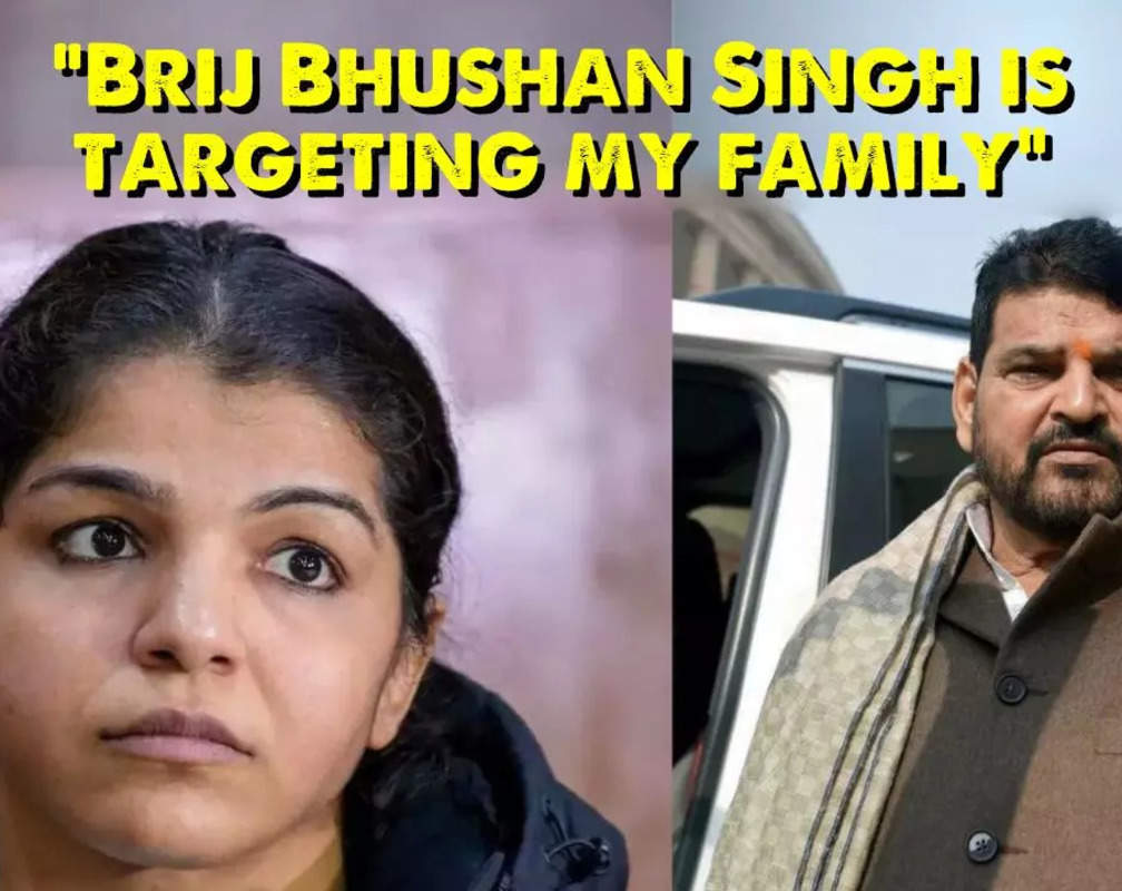 
Brij Bhushan Singh is targeting my family: Sakshee Malik
