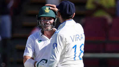 South Africa captain Dean Elgar has no regrets after crazy day against India