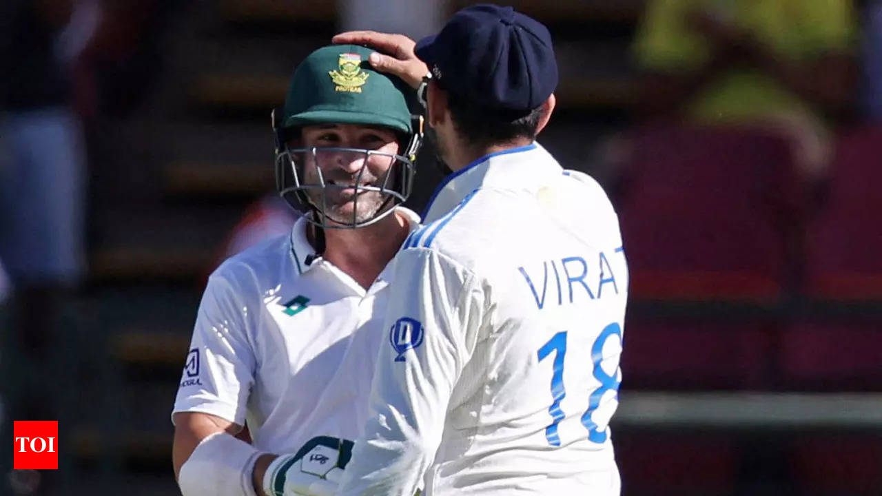 South Africa captain Dean Elgar has no regrets after crazy day against  India | Cricket News - Times of India