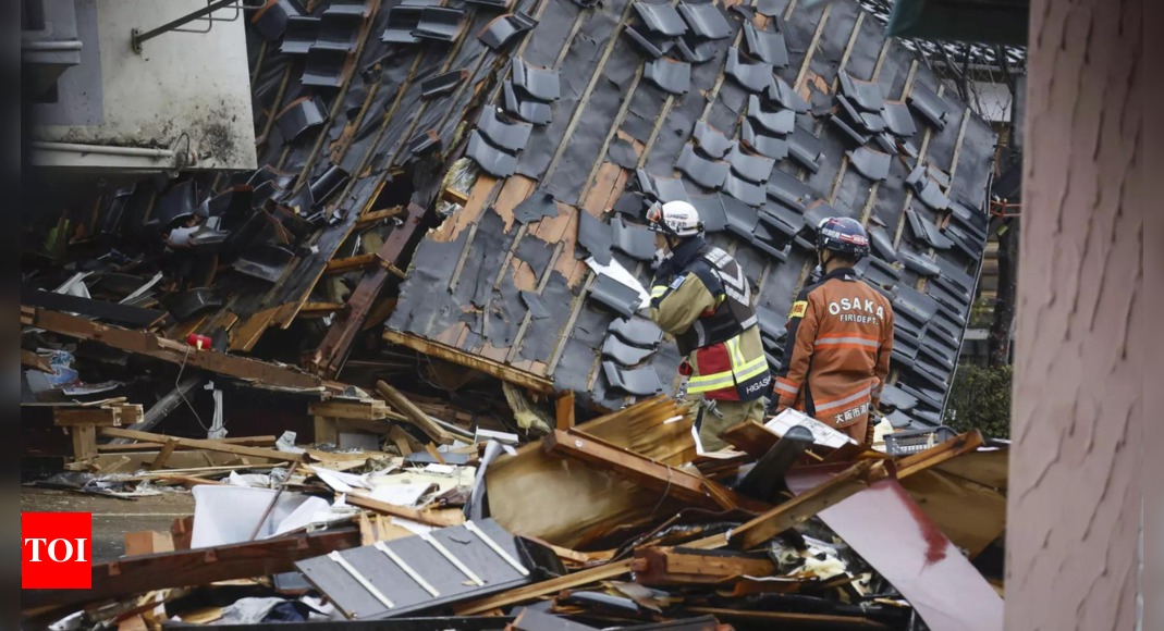 Rescuers race against time in Japan on day 4 after powerful earthquakes leave 77 dead