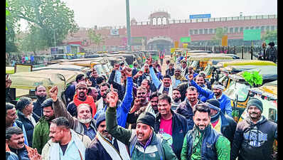 Auto Taxi Unions: Auto, Taxi Unions Protest New Hit-and-Run Law ...