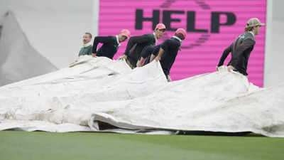 Rain halts play after Pakistan dismiss Australian openers in Sydney Test